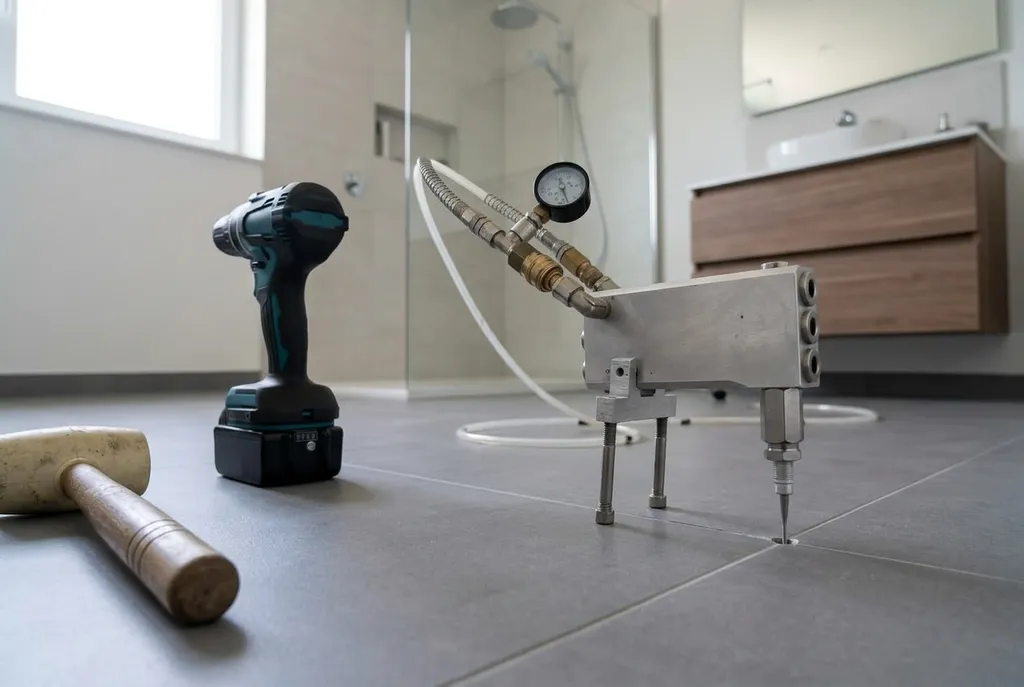 Kitbedrijf Heerde – holle tegels injecteren