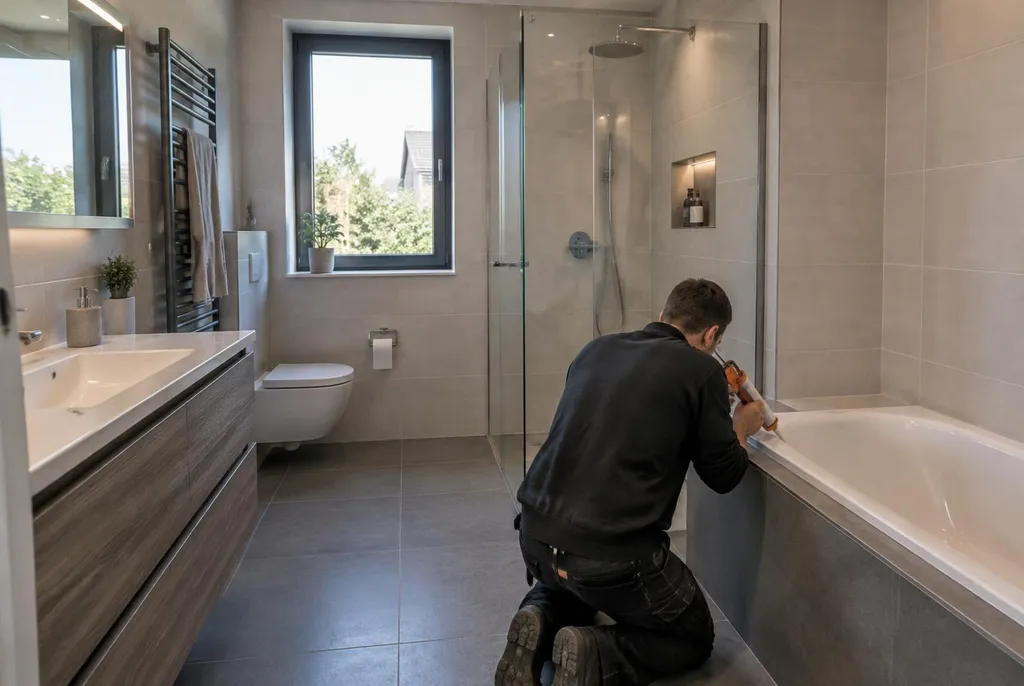 Kitbedrijf Heerde – badkamer kit vervangen bij de douche